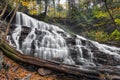 Mohawk Falls at Rickett`s Glen Royalty Free Stock Photo