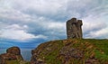 Moher Tower at Hags Head along the Cliffs of Moher Royalty Free Stock Photo