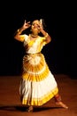 Mohiniyattam dance in Cochi, India Royalty Free Stock Photo