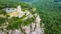 Mohonk Preserve Sky Top Tower Aerial Scenic view Royalty Free Stock Photo