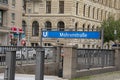 Mohrenstrasse racist BVG U bahn station in MItte Berlin Germany