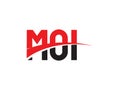 MOI Letter Initial Logo Design