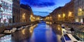 Moika River Embankment in St. Petersburg