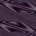 Moire pattern, op art background. Hypnotic backdrop, geometric Royalty Free Stock Photo