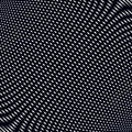 Moire pattern, op art background. Relaxing hypnotic backdrop Royalty Free Stock Photo