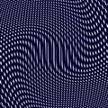 Moire style, gradient optical pattern, motion effect tile.
