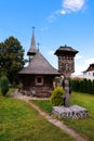 Moisei Wooden Church in Maramures Royalty Free Stock Photo