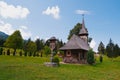 Moisei Wooden Church in Maramures Royalty Free Stock Photo