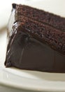 Moist chocolate cake Royalty Free Stock Photo