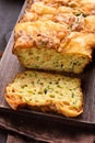 Moist vegetable bread Royalty Free Stock Photo