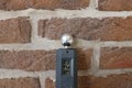 Moisture meter on a wall Royalty Free Stock Photo