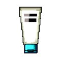 moisturizer hand cream game pixel art vector illustration Royalty Free Stock Photo