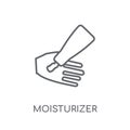 Moisturizer linear icon. Modern outline Moisturizer logo concept