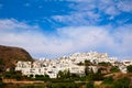 Mojacar in Almeria village skyline in Spain