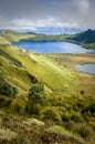 Mojanda lagoon in Ecuador Royalty Free Stock Photo