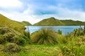Mojanda lake in Ecuador Royalty Free Stock Photo