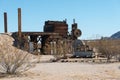 Old stamp mill, Mojave Desert Heritage and Cultural Association Royalty Free Stock Photo