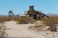 Old stamp mill, Mojave Desert Heritage and Cultural Association Royalty Free Stock Photo