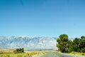 Mojave Desert near Route 66 in California Royalty Free Stock Photo