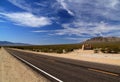 Mojave National Preserve Entrance Royalty Free Stock Photo