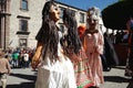 Mojigangas in SAN MIGUEL DE ALLENDE, MEXICO. Royalty Free Stock Photo