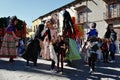 Mojigangas in SAN MIGUEL DE ALLENDE, MEXICO. Royalty Free Stock Photo