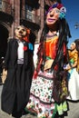 Mojigangas in SAN MIGUEL DE ALLENDE, MEXICO.