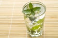 Mojito cool cuban cocktail ice lime mint