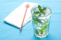 Mojito cool cuban cocktail ice lime mint