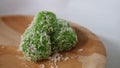 Mojokerto's green klepon cake - okeeee