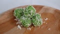 Mojokerto\'s green klepon cake - yes