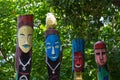 Moken Totem Pole Royalty Free Stock Photo
