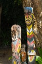 Moken Totem Pole Royalty Free Stock Photo
