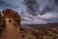 Moki Dugway Overlook Mexican Hat Utah Royalty Free Stock Photo