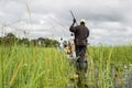 Mokoro Canoe Trip in the Okavango Delta near Maun, Botswana