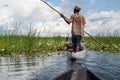 Mokoro Canoe Trip in the Okavango Delta near Maun, Botswana