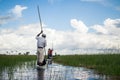 Mokoro Canoe Trip in the Okavango Delta near Maun, Botswana