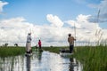 Mokoro Canoe Trip in the Okavango Delta near Maun, Botswana