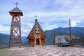 Mokra Gora, Wooden Town / Mechavnik/ - Town which was build for the film `Life is a miracle` by Emir Kusturica