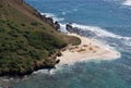 Tropical scenic Kayaking at the Mokulua Islands Oahu Hawaii Royalty Free Stock Photo