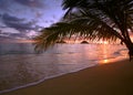 The mokulua islands off lanikai beach, oahu Royalty Free Stock Photo