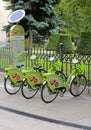 Mol Bicycles Budapest Royalty Free Stock Photo