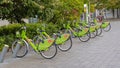 Mol Bubi Bicycles Budapest Royalty Free Stock Photo