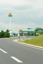 MOL Group petrol station on Hungarian highway