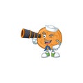 Molasses cookies in Sailor cartoon character design with binocular