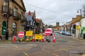 Lane closures and restrictions for social distancing