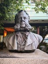 The sculpture bust Henrik Ibsen