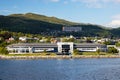 Molde, Norway - 29th July 2023: The Aker Stadium on a bright summer day