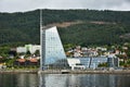 Molde town view in Norway