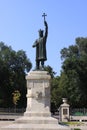 MOLDOVA CHISINAu Monument Stefan cel Mare Royalty Free Stock Photo